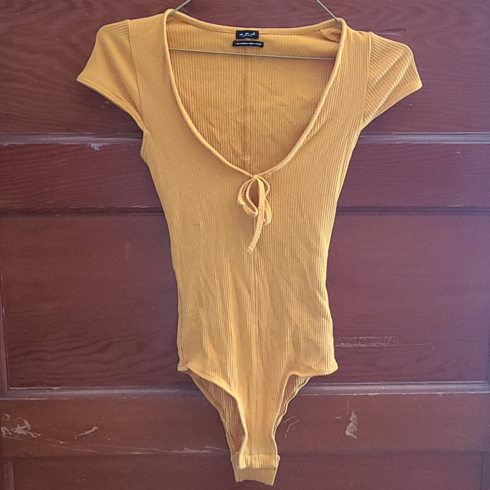 Urban Outfitters tiefront bodysuit